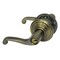 Schlage Schlage Flair Antique Brass Entry Door Knob 1-3/8 in. F51VFLA609 - alternate 1